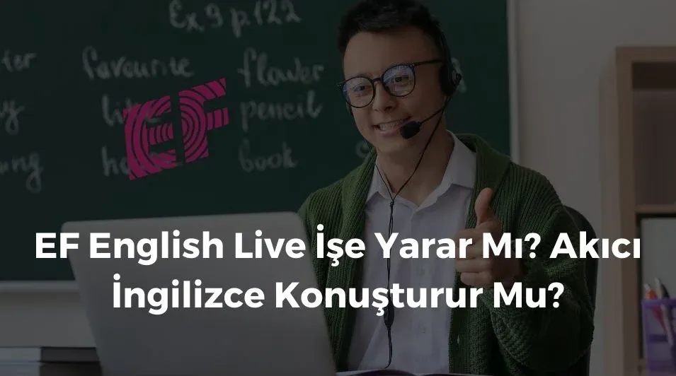 EF English Live, online İngilizce