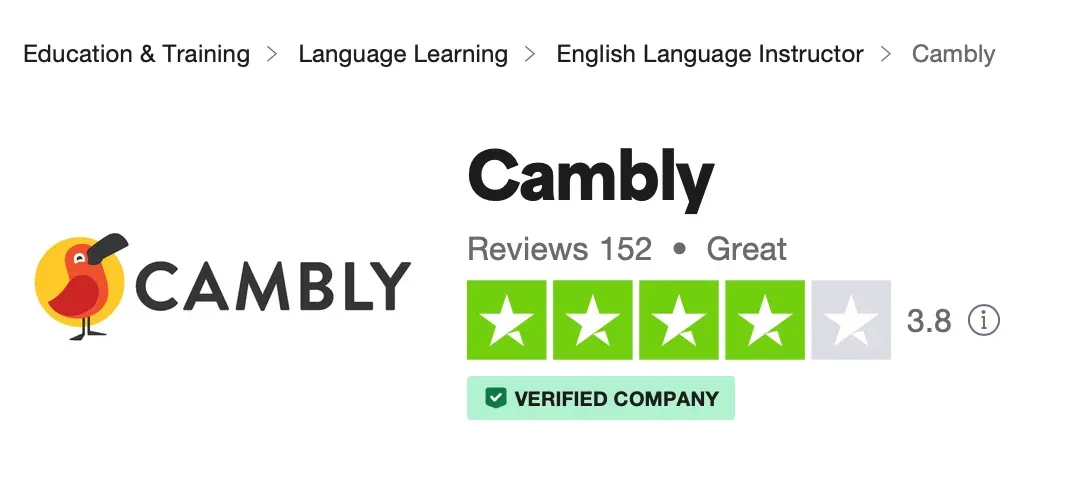 Cambly, cambly trustpilot, online İngilizce