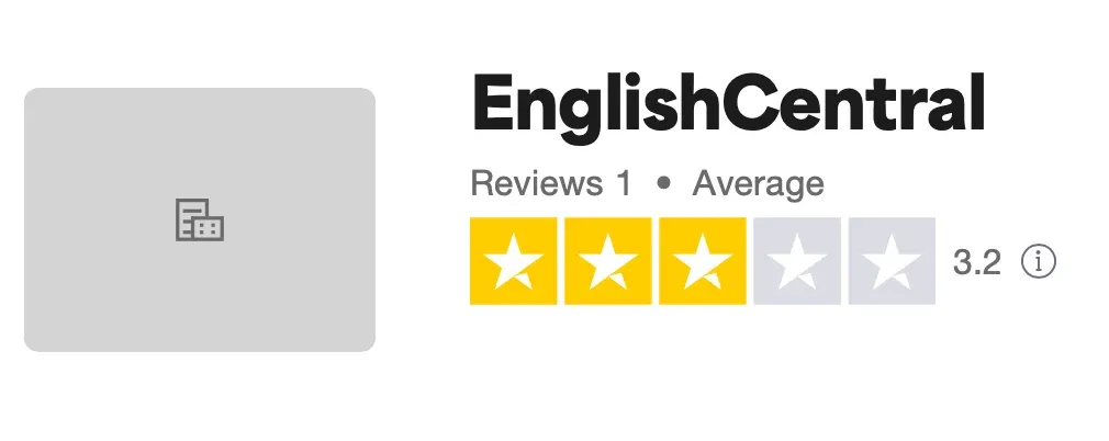 English central, Trustpilot, online İngilizce