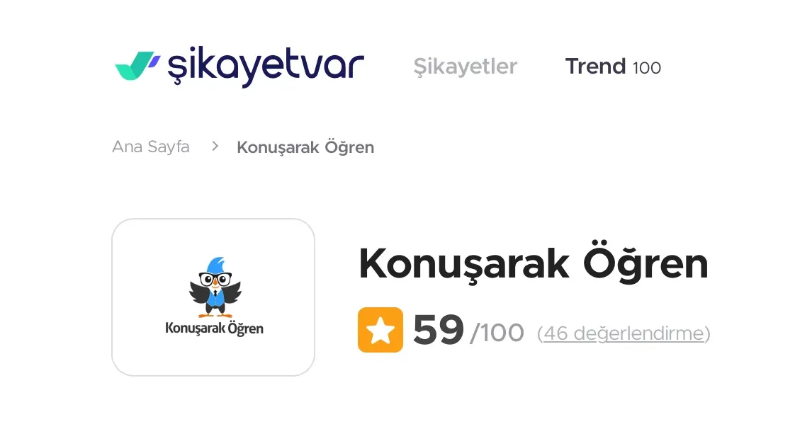 konuşarak öğren şikayetvar, konuşarak öğren nasıl